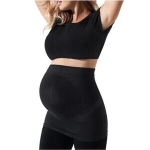 BLANQI Women's Black Maternity Built-in Support Bellyband Size S/M